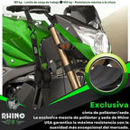 Pack de 4 Cinchas de Carraca Retráctiles Rhino – 1" x 3m, Correas de Sujeción Automáticas de Alta Resistencia