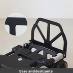 CargoFlex 2 en 1™: fuerza para cargar, ligero para guardar.