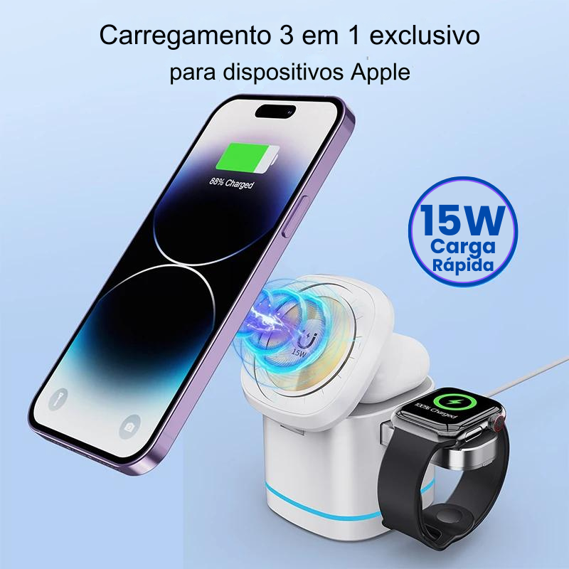 Cubo Magnético 3 en 1 con Carga Rápida - Smarts Kux Cube